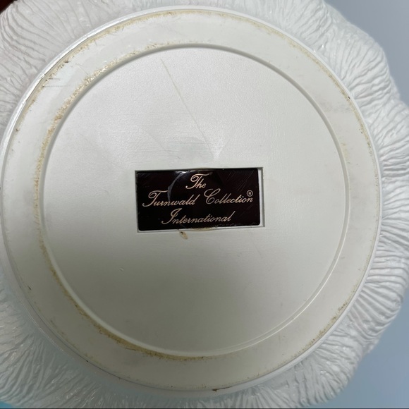 The Turnwald Collection International Artichoke Punch Bowl Ceramic Glass - Picture 9 of 10